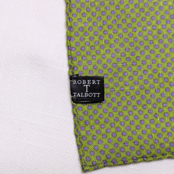 Robert Talbott | Linen pocket square - Picture 2 of 5